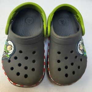 Boys Buzz Lightyear Crocs size 7
